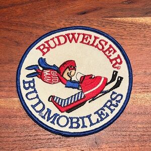 VINTAGE BUDWEISER BUD MOBILERS PATCH